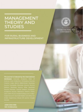 Management Theory And Studies For Rural Business And Infrastructure Development杂志