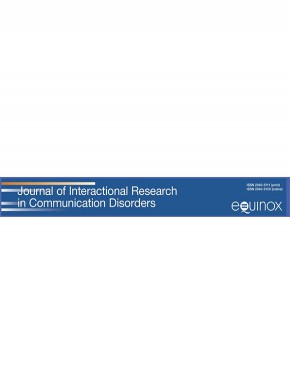 Journal Of Interactional Research In Communication Disorders杂志