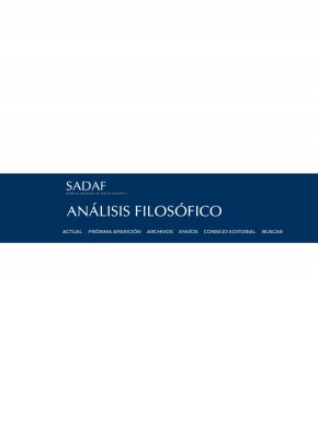 Analisis Filosofico杂志