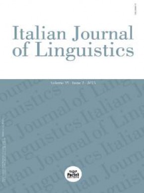 Italian Journal Of Linguistics杂志