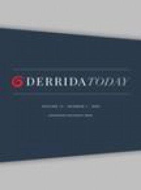 Derrida Today杂志