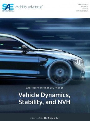 Sae International Journal Of Vehicle Dynamics Stability And Nvh杂志