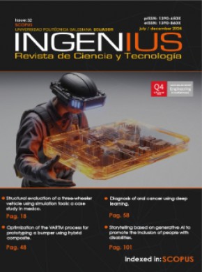 Ingenius-revista De Ciencia Y Tecnologia杂志