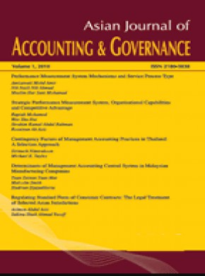 Asian Journal Of Accounting And Governance杂志