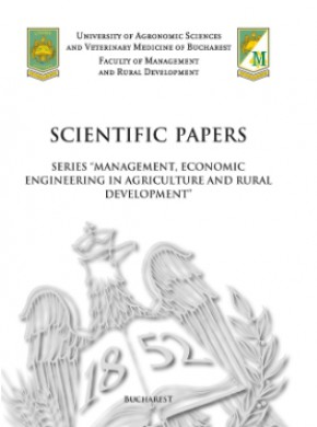 Scientific Papers-series Management Economic Engineering In Agriculture And Rura杂志