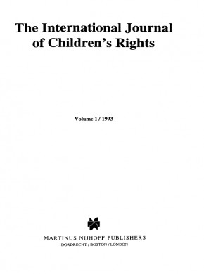 International Journal Of Childrens Rights杂志