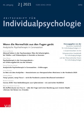 Zeitschrift Fuer Individualpsychologie杂志