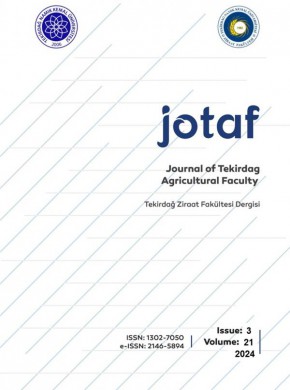 Journal Of Tekirdag Agriculture Faculty-tekirdag Ziraat Fakultesi Dergisi杂志