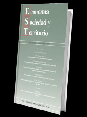 Economia Sociedad Y Territorio杂志