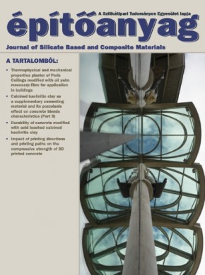 Epitoanyag-journal Of Silicate Based And Composite Materials杂志