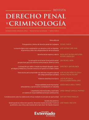 Derecho Penal Y Criminologia杂志