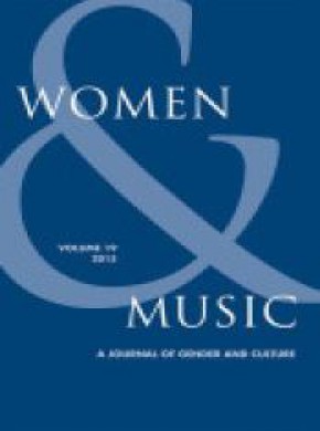 Women And Music-a Journal Of Gender And Culture杂志