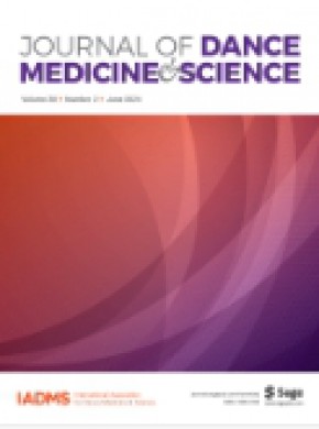 Journal Of Dance Medicine & Science杂志