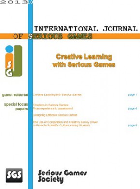 International Journal Of Serious Games杂志