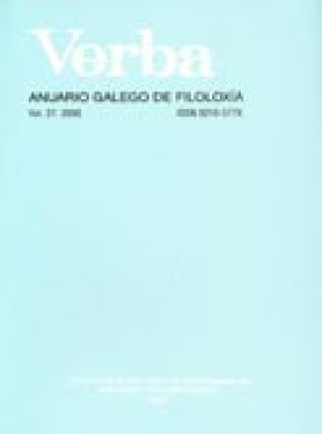 Verba-anuario Galego De Filoloxia杂志