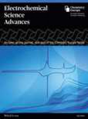 Electrochemical Science Advances