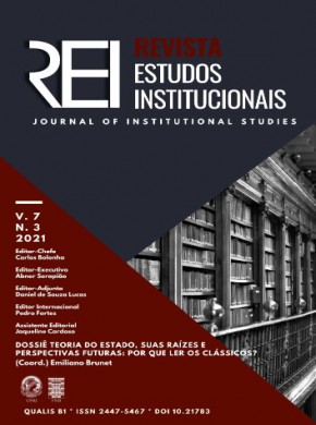 Revista Estudos Institucionais-journal Of Institutional Studies杂志