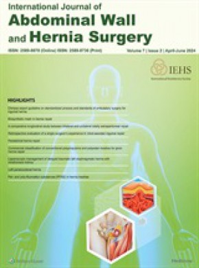 International Journal Of Abdominal Wall And Hernia Surgery杂志