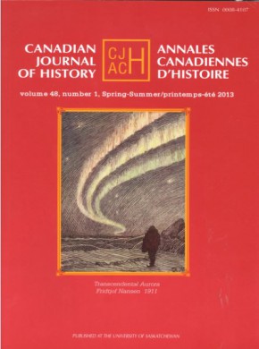 Canadian Journal Of History-annales Canadiennes D Histoire