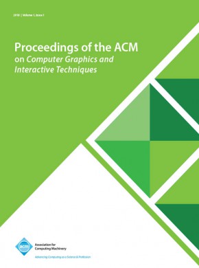 Proceedings Of The Acm On Computer Graphics And Interactive Techniques杂志