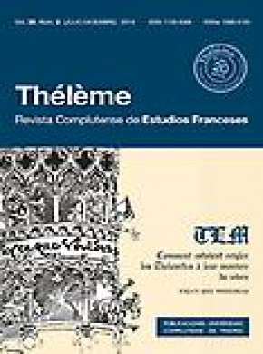 Theleme-revista Complutense De Estudios Franceses杂志