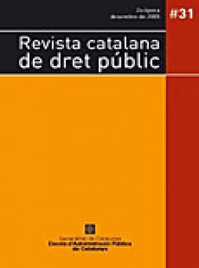 Revista Catalana De Dret Public