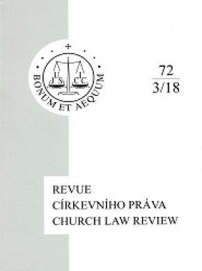 Revue Cirkevniho Prava-church Law Review杂志