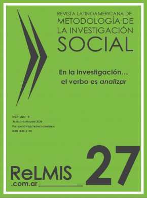 Revista Latinoamericana De Metodologia De La Investigacion Social杂志