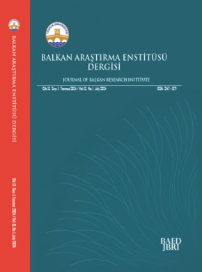 Balkan Arastrma Enstitusu Dergisi-journal Of Balkan Research Institute-jbri杂志