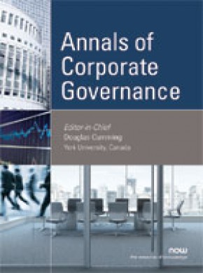 Annals Of Corporate Governance杂志