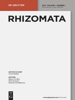 Rhizomata-a Journal For Ancient Philosophy And Science杂志