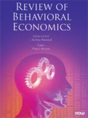 Review Of Behavioral Economics杂志