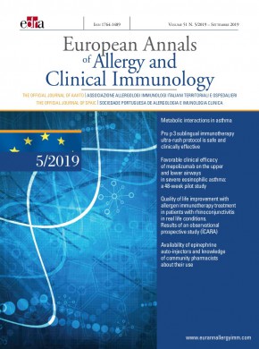 European Annals Of Allergy And Clinical Immunology