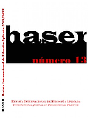 Haser-revista Internacional De Filosofia Aplicada杂志