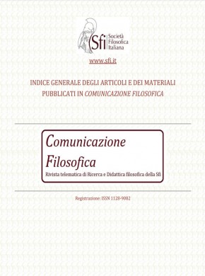 Comunicazione Filosofica杂志