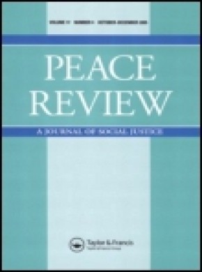 Peace Review-a Journal Of Social Justice杂志