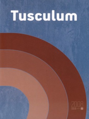 Tusculum-casopis Za Solinske Teme杂志