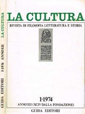 Cultura-rivista Di Filosofia Letteratura Storia杂志