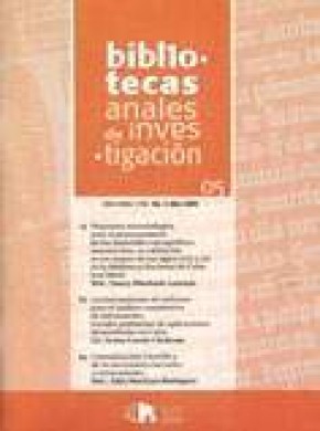 Bibliotecas-anales De Investigacion杂志