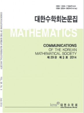 Communications Of The Korean Mathematical Society杂志