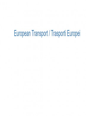 European Transport-trasporti Europei杂志