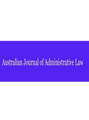 Australian Journal Of Administrative Law