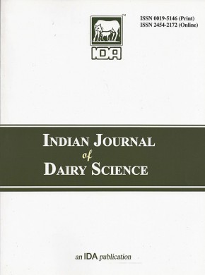 Indian Journal Of Dairy Science杂志