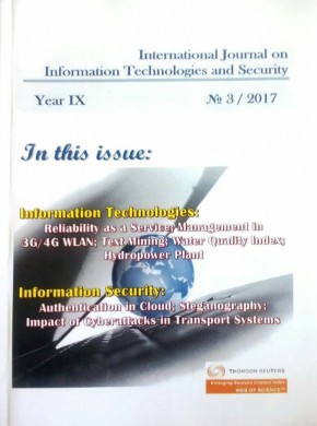 International Journal On Information Technologies And Security杂志