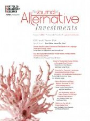 Journal Of Alternative Investments杂志