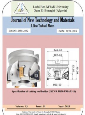 Journal Of New Technology And Materials杂志