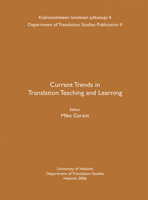 Current Trends In Translation Teaching And Learning E