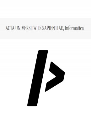 Acta Universitatis Sapientiae Informatica杂志