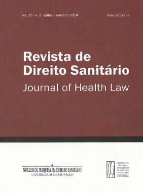 Revista De Direito Sanitario-journal Of Health Law杂志