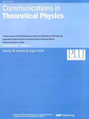 Communications in Theoretical Physics